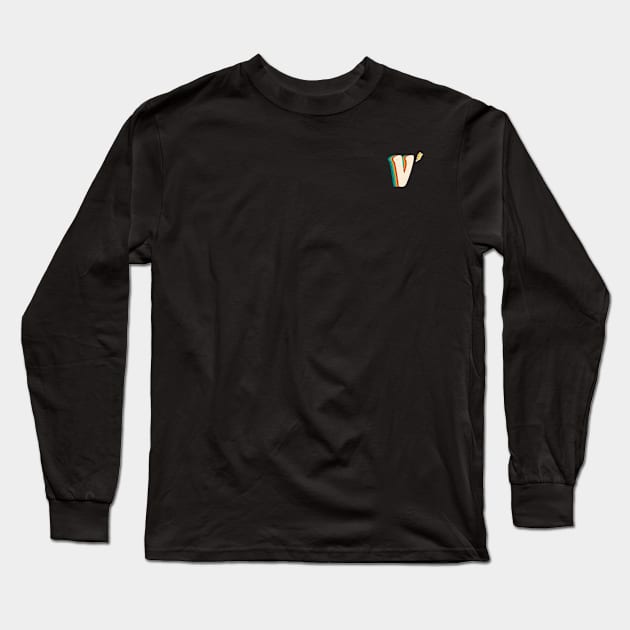 V Letter Colorful Long Sleeve T-Shirt by Artistry Vibes